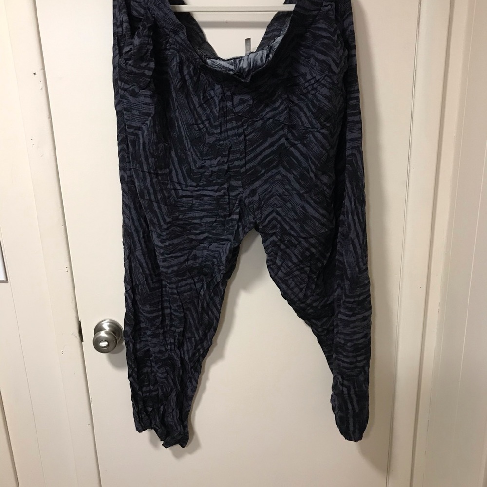 Logo challis pants